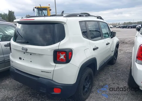 2016 Jeep Renegade Sport from USA, damaged, VIN ZACCJBAW9GPD52488
